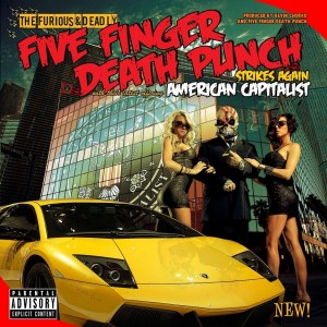 Five Finger Death Punch - American Capitalist (2011) (10th Anniversary Gold Vinyl)