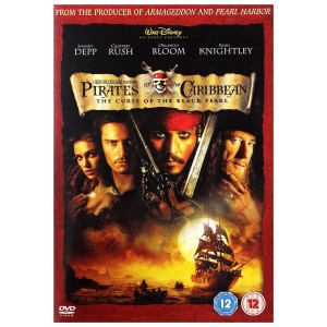 Pirates of the Caribbean 1: The Curse of the Black Pearl (2003) (DVD)