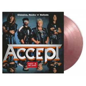 Accept - Hot & Slow (Silver & Red Marbled Vinyl)